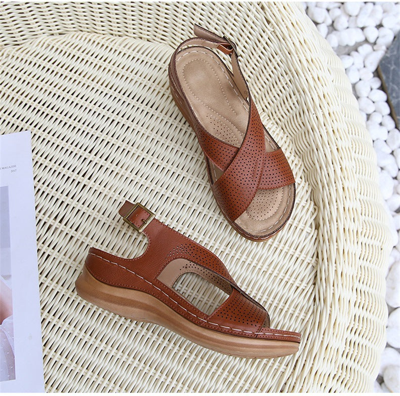 Solid Color Casual Women's Sandals