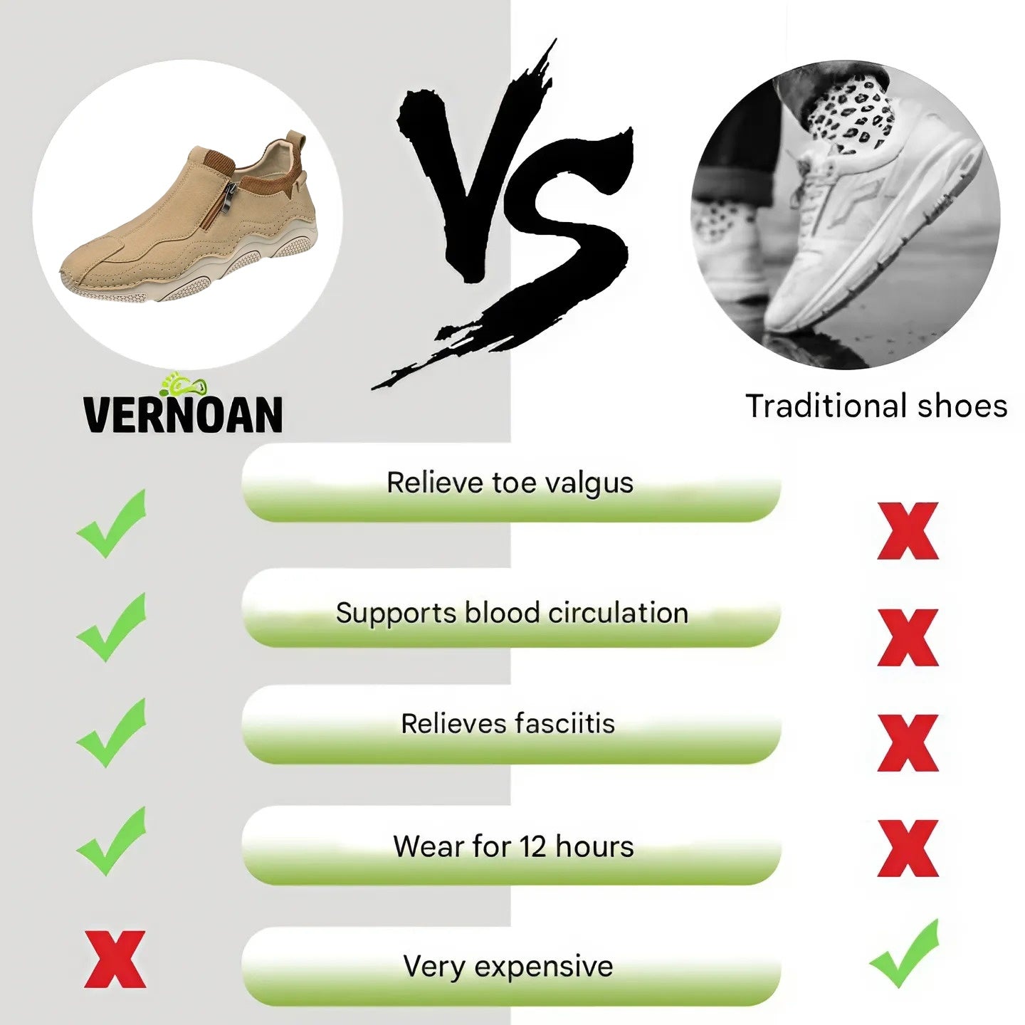๐ Men's Calfskin Walking Shoes ๐ Hand-sewn, slip-on design, easy to put on and take off โ
Arch support - relieve pain and walk comfortably