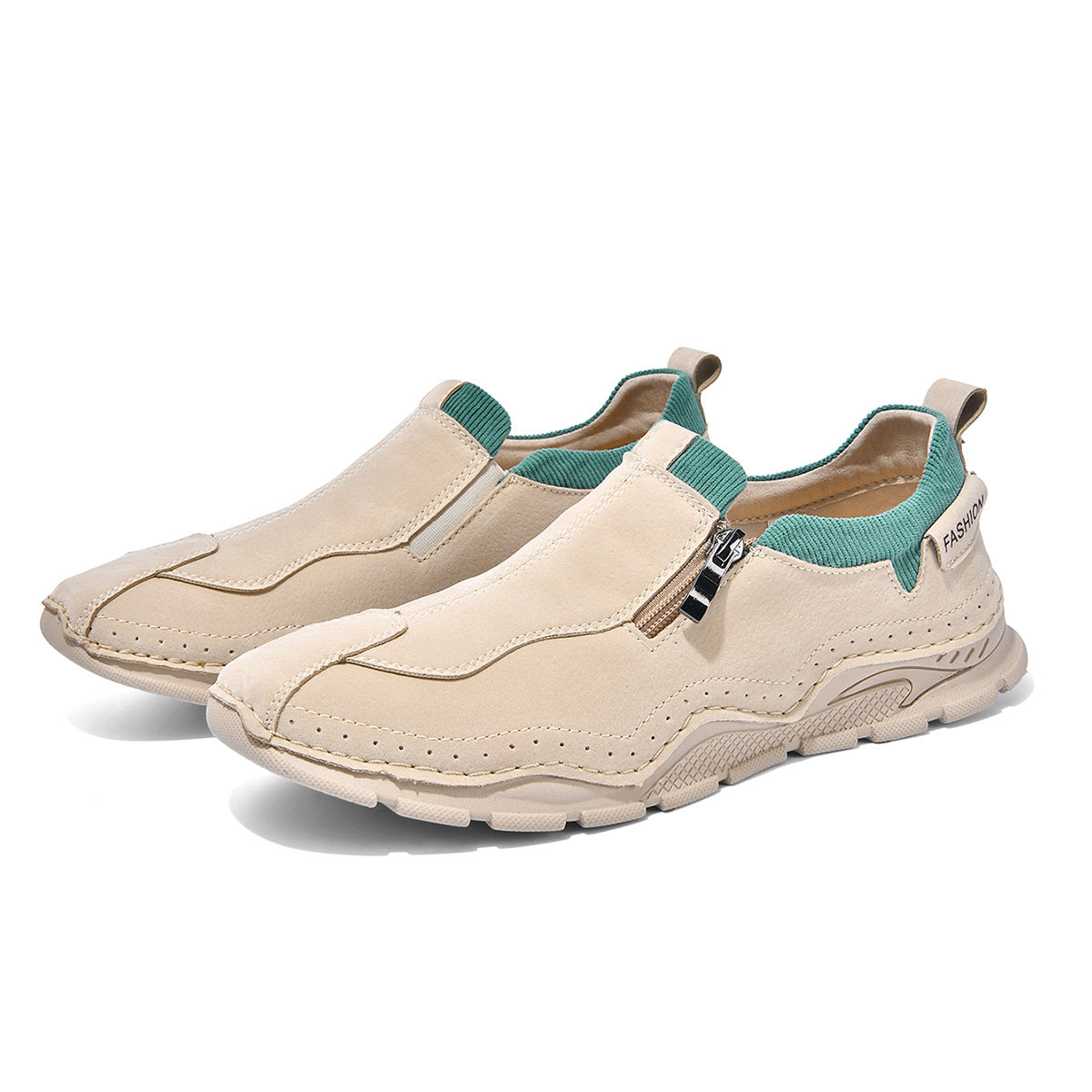 ๐ Men's Calfskin Walking Shoes ๐ Hand-sewn, slip-on design, easy to put on and take off โ
Arch support - relieve pain and walk comfortably