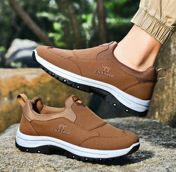 🔥LAST DAY 70% OFF🔥Men's Arch Support & Breathable and Light & Non-Slip Shoes - Proven Plantar Fasciitis, Foot and Heel Pain Relief.
