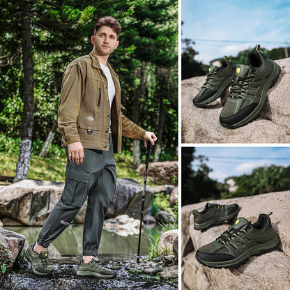🔥 Ergonomically designed men's casual shoes 👞 Hand-sewn, easy to put on and take off ✅ Arch support, relieves walking pain - allowing you to walk comfortably