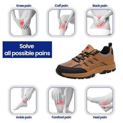 🔥 Ergonomically designed men's casual shoes 👞 Hand-sewn, easy to put on and take off ✅ Arch support, relieves walking pain - allowing you to walk comfortably