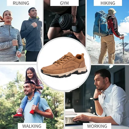 [Last Day 70% Off - Ends Soon] 🔥 Ergonomically Designed Men's Walking Shoes 👞 Relieve walking pain ✅ Arch support for comfortable walking