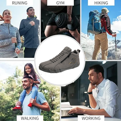 (🔥70% off today, don't miss it)🐂Men's calfskin casual shoes👞Hand-sewn, easy to put on and take off✅Arch support - relieve pain and walk comfortably