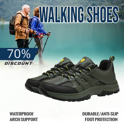 🔥 Ergonomically designed men's casual shoes 👞 Hand-sewn, easy to put on and take off ✅ Arch support, relieves walking pain - allowing you to walk comfortably