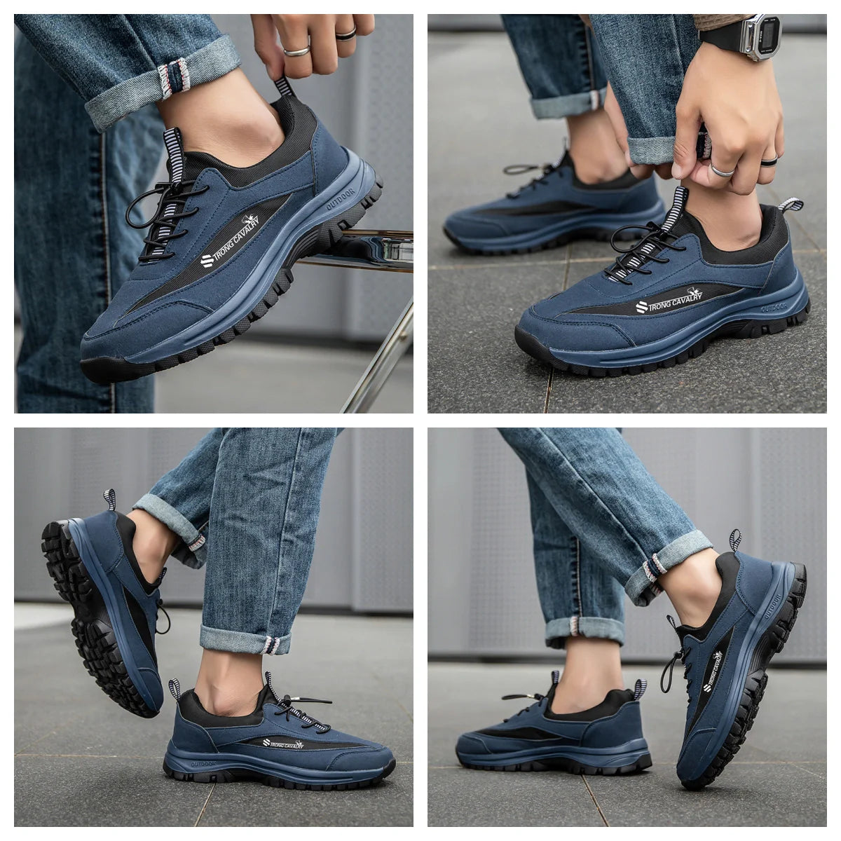 [Last Day 70% Off - Don't Miss Out] 🔥 Ergonomically Designed Men's Walking Shoes 👞 Relieve Walking Pain ✅ Arch Support for Comfortable Walking