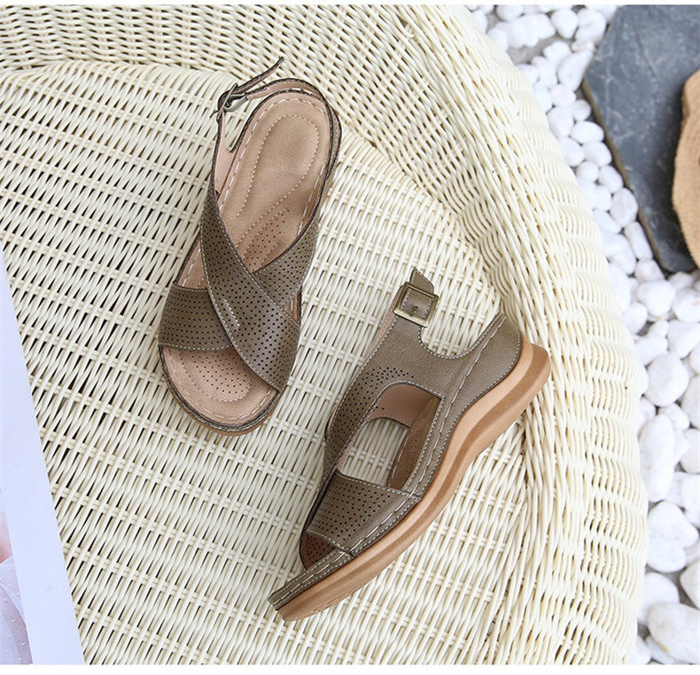Solid Color Casual Women's Sandals