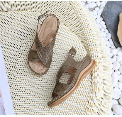 Solid Color Casual Women's Sandals