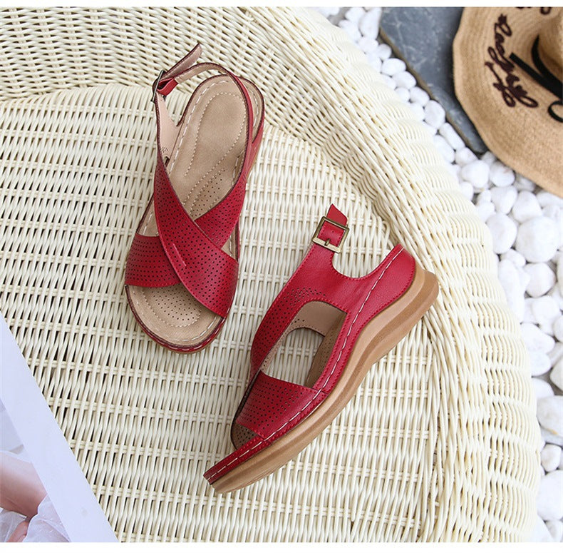 Solid Color Casual Women's Sandals