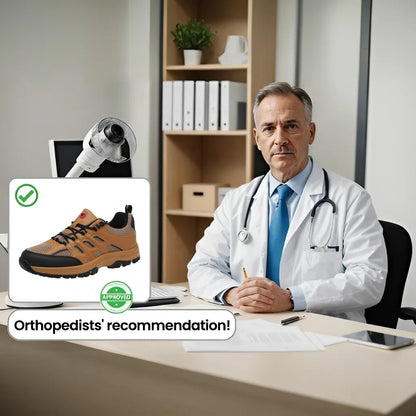 🔥 Ergonomically designed men's casual shoes 👞 Hand-sewn, easy to put on and take off ✅ Arch support, relieves walking pain - allowing you to walk comfortably