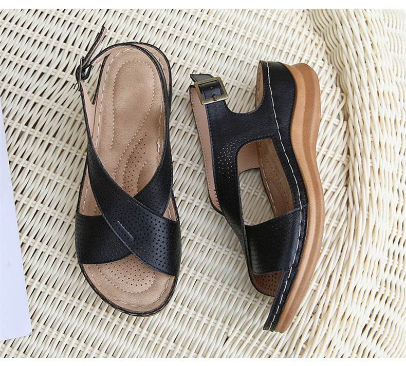 Solid Color Casual Women's Sandals