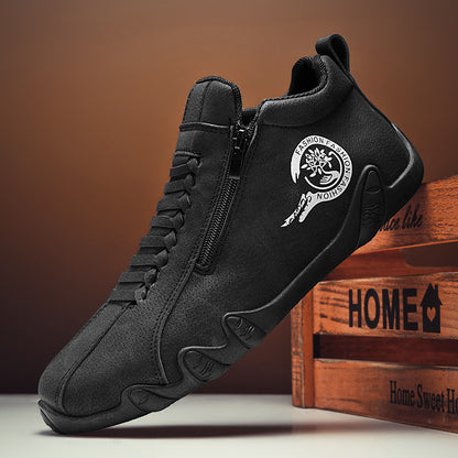 (🔥70% off today, don't miss it)🐂Men's calfskin casual shoes👞Hand-sewn, easy to put on and take off✅Arch support - relieve pain and walk comfortably