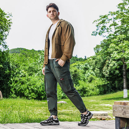 🔥 Ergonomically designed men's casual shoes 👞 Hand-sewn, easy to put on and take off ✅ Arch support, relieves walking pain - allowing you to walk comfortably