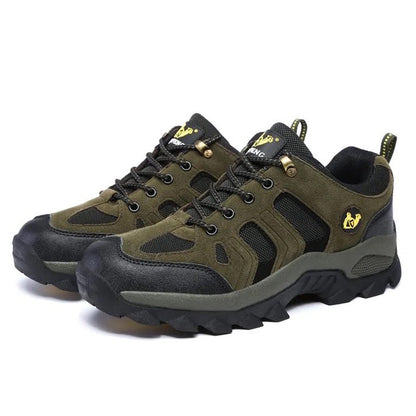 (Cleveland Clinic Recommended) Men's Genuine Leather Comfort Orthopedic Walking Shoes